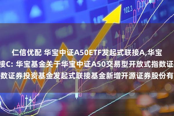 仁信优配 华宝中证A50ETF发起式联接A,华宝中证A50ETF发起式联接C: 华宝基金关于华宝中证A50交易型开放式指数证券投资基金发起式联接基金新增开源证券股份有限公司为代销机构的公告