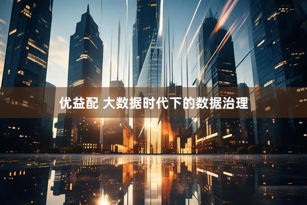优益配 大数据时代下的数据治理