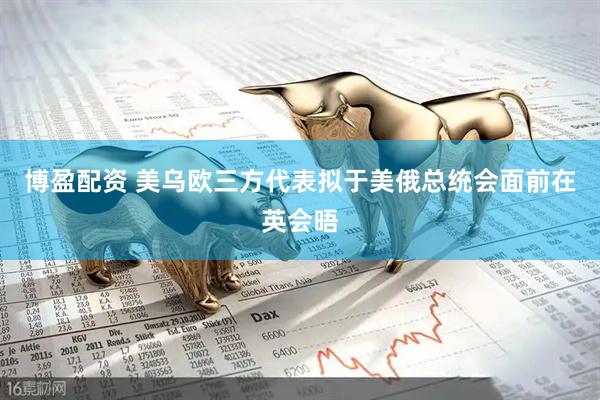 博盈配资 美乌欧三方代表拟于美俄总统会面前在英会晤