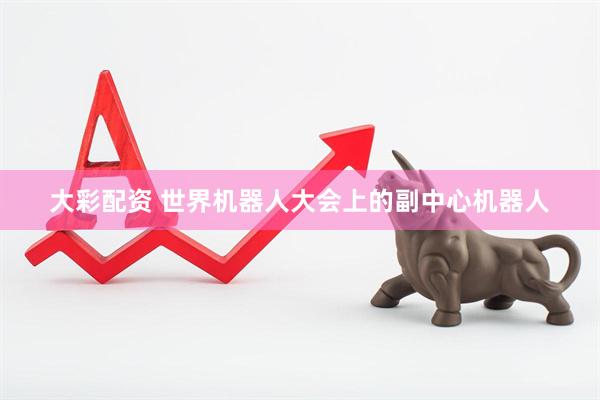 大彩配资 世界机器人大会上的副中心机器人
