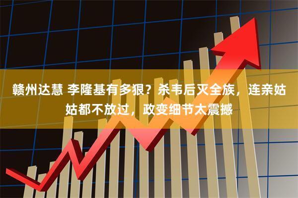 赣州达慧 李隆基有多狠?杀韦后灭全族,连亲姑姑都不放过,政变细节太震撼